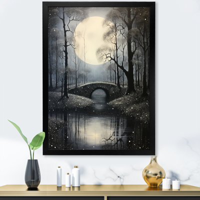 " Gray Bridge In Fog III "