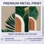 Composition de palmiers vert brun et minimalisme - Art abstrait Mid-Century-1249045929
