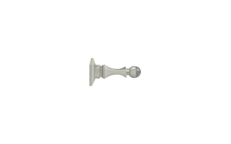 Kick Stop, Brushed Nickel