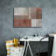 «Homespun Red» par Julia Purinton, art mural sur toile-103728418