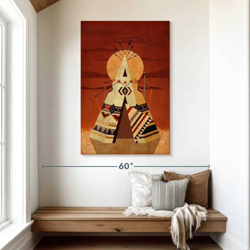 Wigwam Lelar, H 48 po x l 32 po