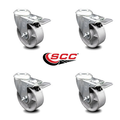 Semi Steel Caster with Total Lock Brake