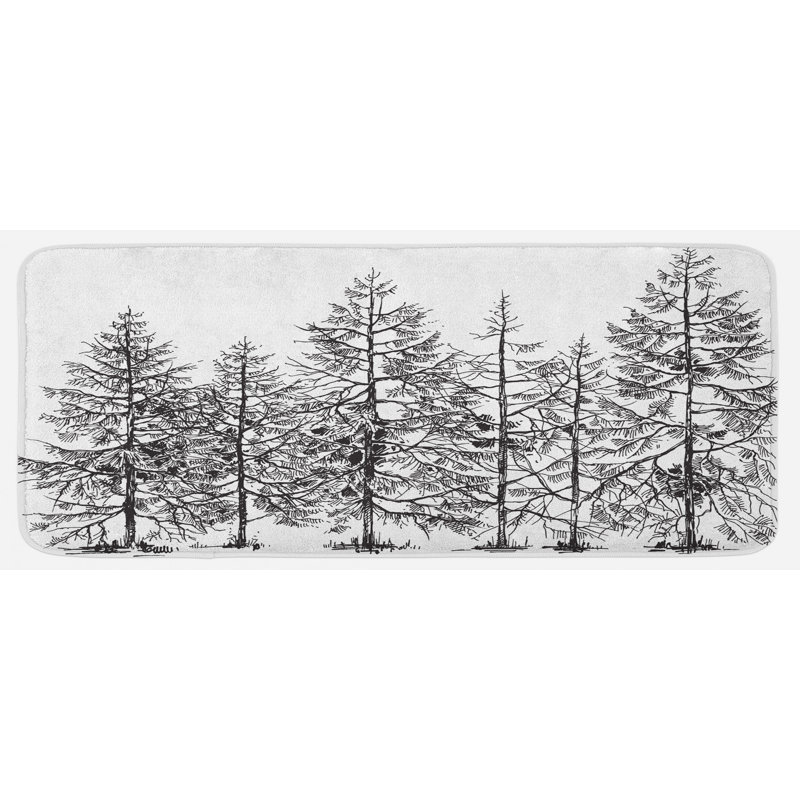 Tapis de cuisine d'hiver