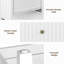 3 Drawer 80cm W Dresser-2101632027