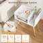50cm W Metal Bedside Table