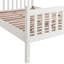 Ensemble de chambre à coucher 5 pièces Windsor avec lit simple à lattes, commode 5 tiroirs et commode 6 tiroirs Windsor-87383797-87383799