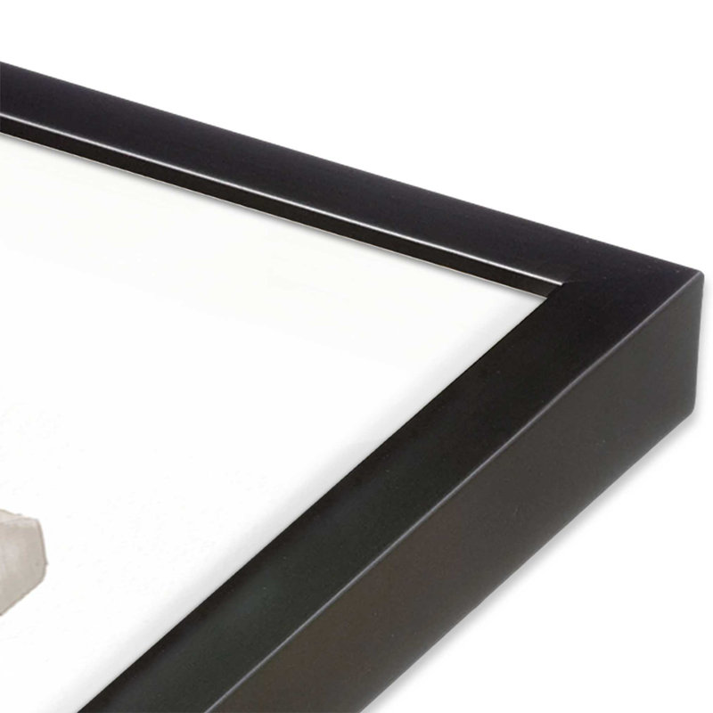 Linear Visions IV, impression, H 15,25 po x l 12,25 po, Encadrement ouvert, zinc vieilli