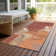 Machine Washable Indoor/Outdoor Christain ACN1335 Paprika Rug