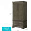 Armoire Louis Phillipe G3105-A, gris-1744370605