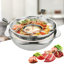 Pot à soupe rotatif en acier inoxydable