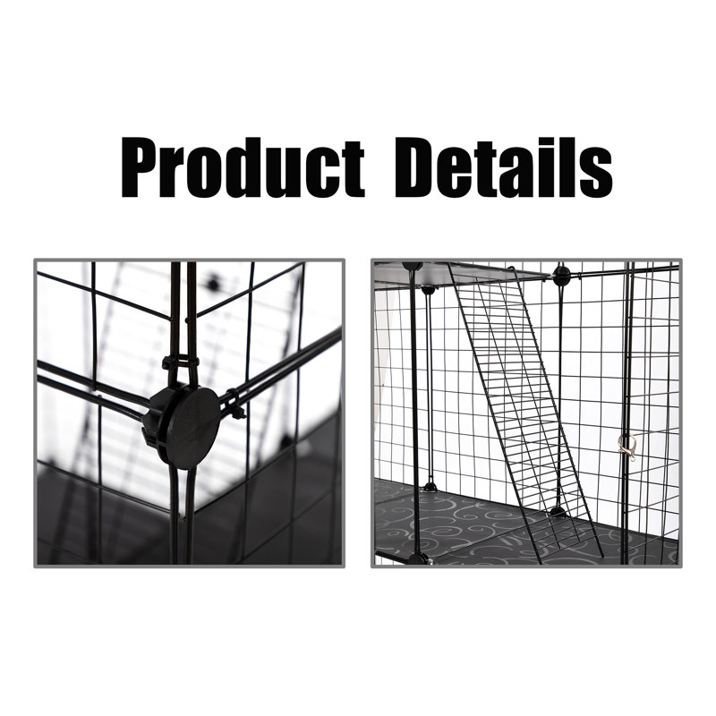 3-tier Wire Cat Cage