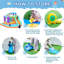 3.7 x 3.9 x 2.4m Inflatable Water Slide and Air Blower