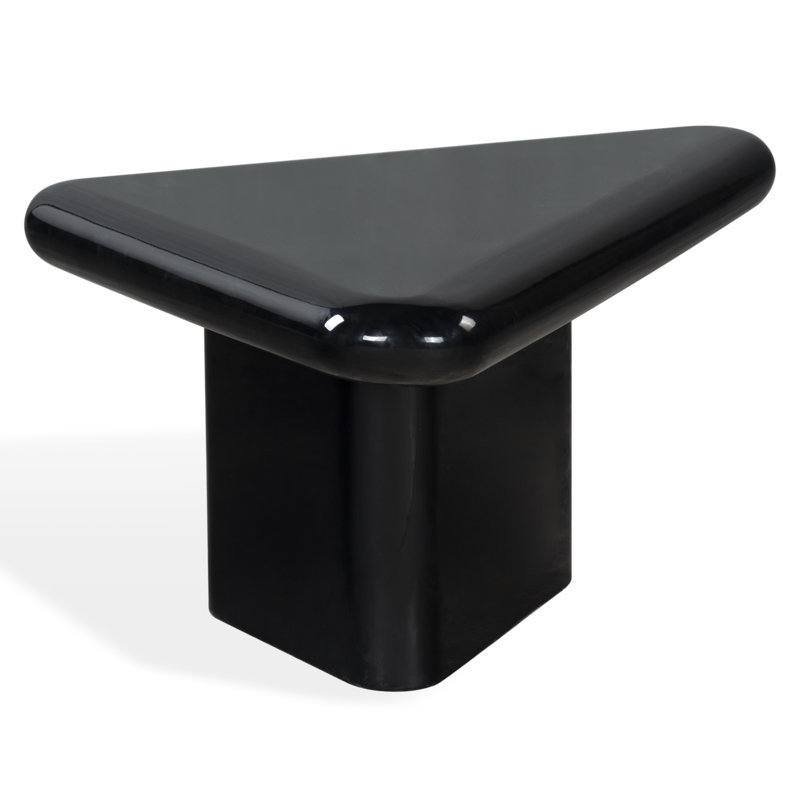 Bellalynn Conrete Coffee Table, 16" H x 30" L x 30" W, Black