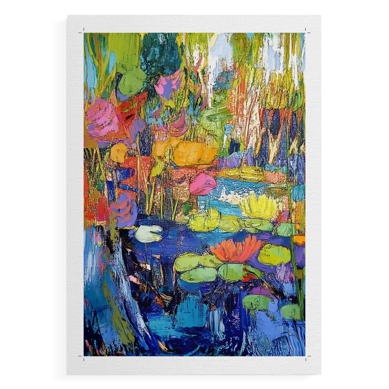 Série FLORAL DCI - Impression sur toile seulement - NON CADRE, H 18 po x l 12 po