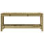 Alzugaray Solid Wood Outdoor Bench-707743951-707743950