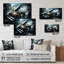 Piano abstrait I - musique, art mural acrylique moderne-1352587772