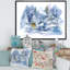 Paysage d'hiver enneigé - Forêt sur toile-67406041-67406046