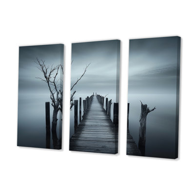 Rayfield - Coastal Pier, ensemble d'art sur toile