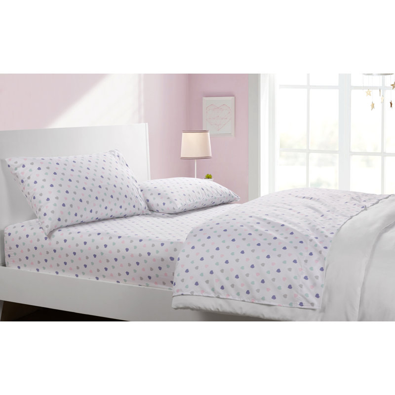 Ensemble de draps à motif géométrique aljet, Complète
