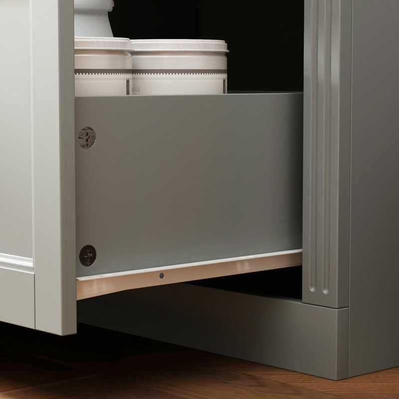 Garde-manger de 78,7 po Christene, Gris