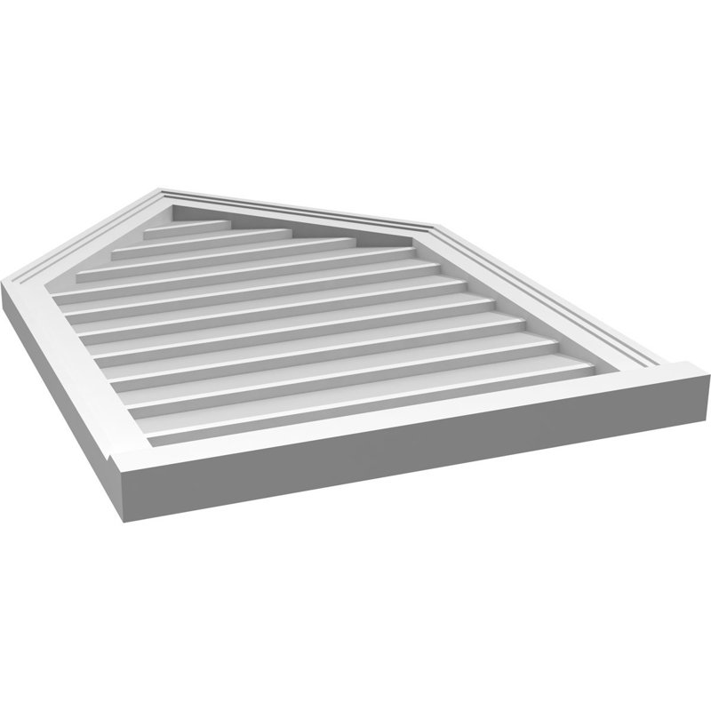 Ventilateur à pignon en uréthane non-fonctionnel Signature, H 36 po x l 24 po x P 2 po