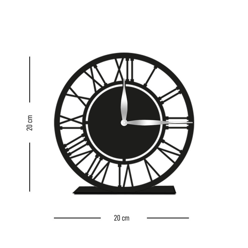 Horloge de table analogique
