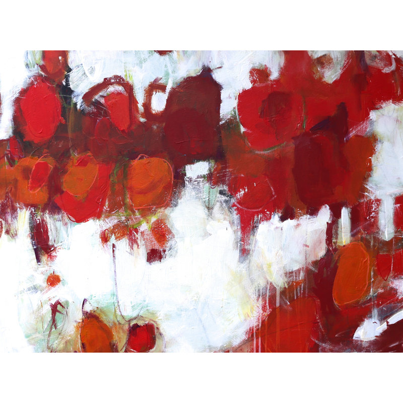 Fire And Ice Print by Elizabeth Chapman, 24" H x 32" W, Wrapped Canvas