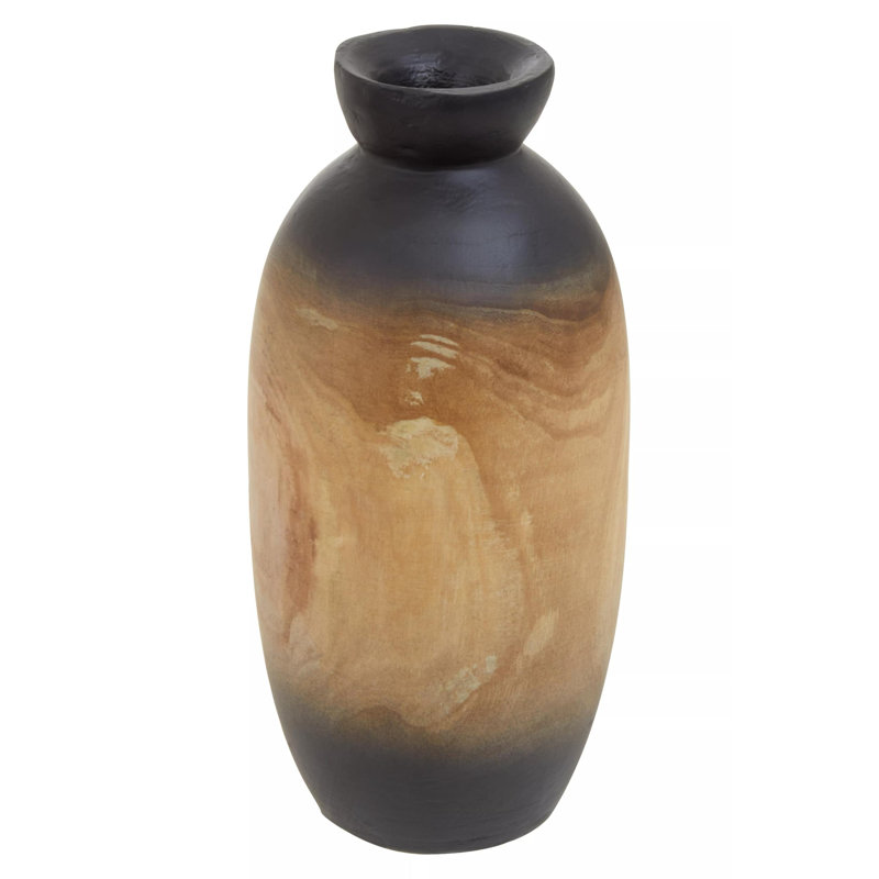 Hokah Handmade Wood Table Vase
