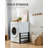 Over The Door Drying Rack, Foldable Hanging Clothes Drying Rack With 11 Drying Bars