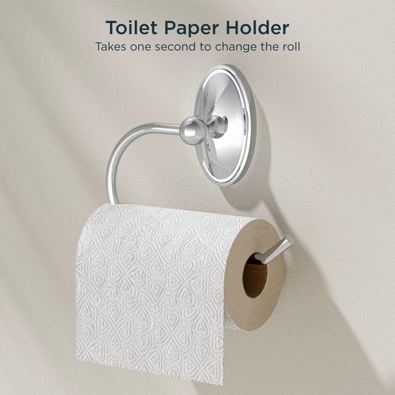 190106 3 - Piece Bathroom Hardware Set, Chrome