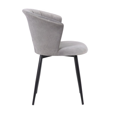 Contemporary Dining Chair In Velvet
