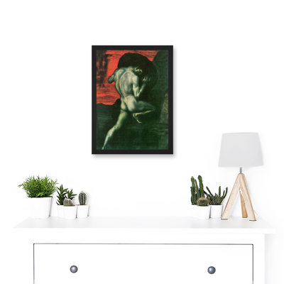Sisyphus Old Master A4 1 Piece Single Picture Frame Painting