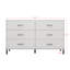 Commode double 6 tiroirs 58,5 po Alexei-55131792
