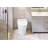 Heated Seat Smart Toilet with Foot sensor Flush and Night Light