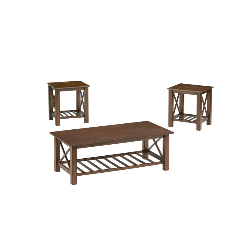 Ensemble de tables basses 3 pièces Aarni