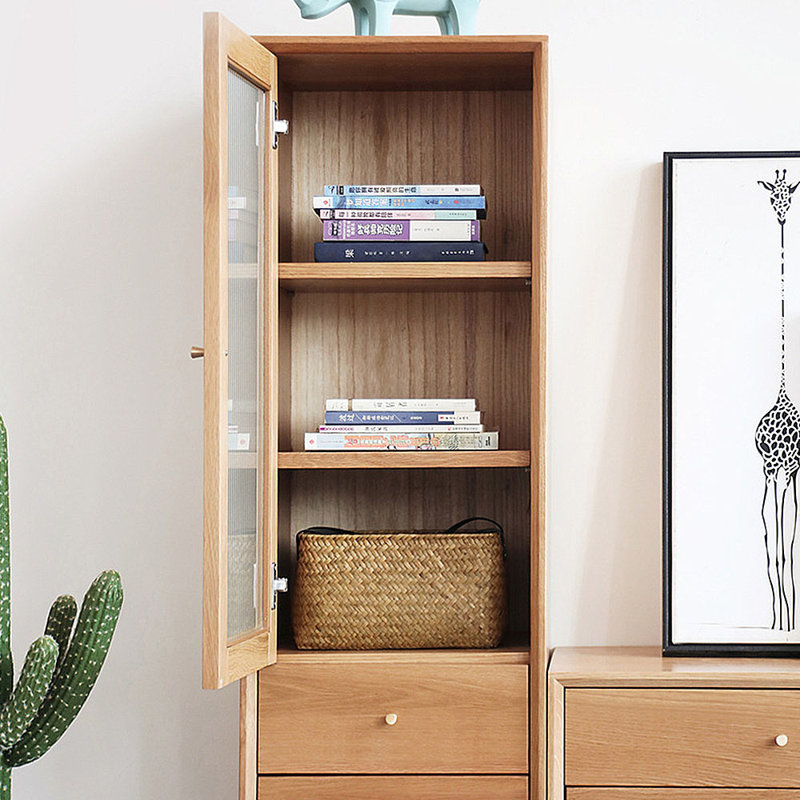 Buffet simple en bois massif