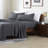 Swift Home Ultra-Soft 4-Piece Sheet Set - Essential 1800 Series Microfiber - Fits Mattress up to 14" Thick - Peach Fuzz, Durable, Easy Care-694154050-694154111