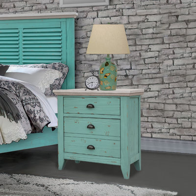 Minneiska 28'' W Solid Wood Nightstand