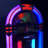 Arkrocket Saturn V Full Size Jukebox Vinyl Record Player Bluetooth USB SD CD Player Radio Turntable