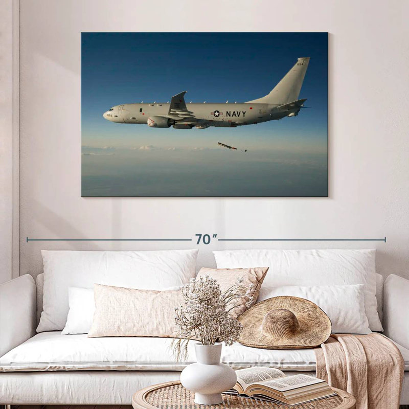 Mehar Boeing P-8 Poseidon, H 32 po x l 48 po