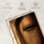 Visage de Bouddha doré sur toile-1063681711