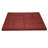 Pavé de jardin en caoutchouc double face en rouge - ensemble de 6