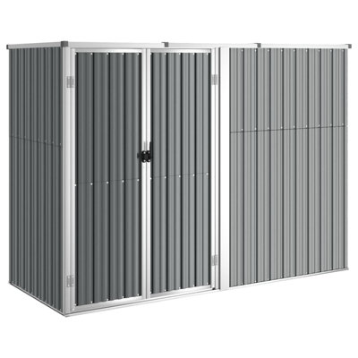 Remise de rangement en acier l 7,38 pi x P 2,92 pi