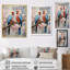 Perroquets tropicaux chuchotés sur toile-748951968-748951972