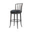 Ensemble de 4 tabourets de bar pivotants en similicuir de qualité commerciale Conte-1340343681-1340343686