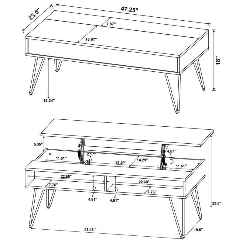 Table basse Amara