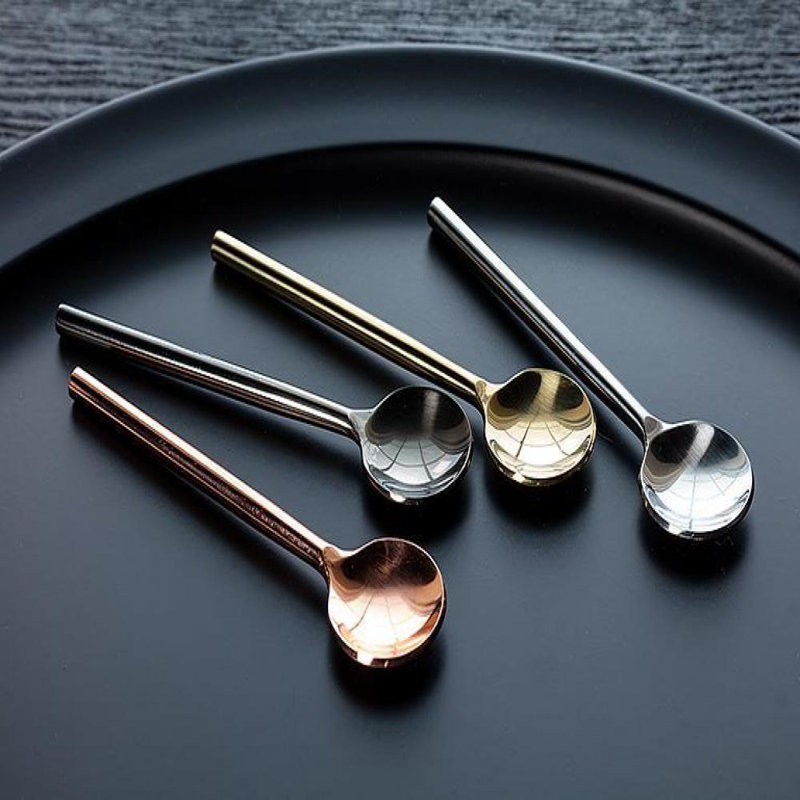 Tamma Coffee Spoon, Nickelplated