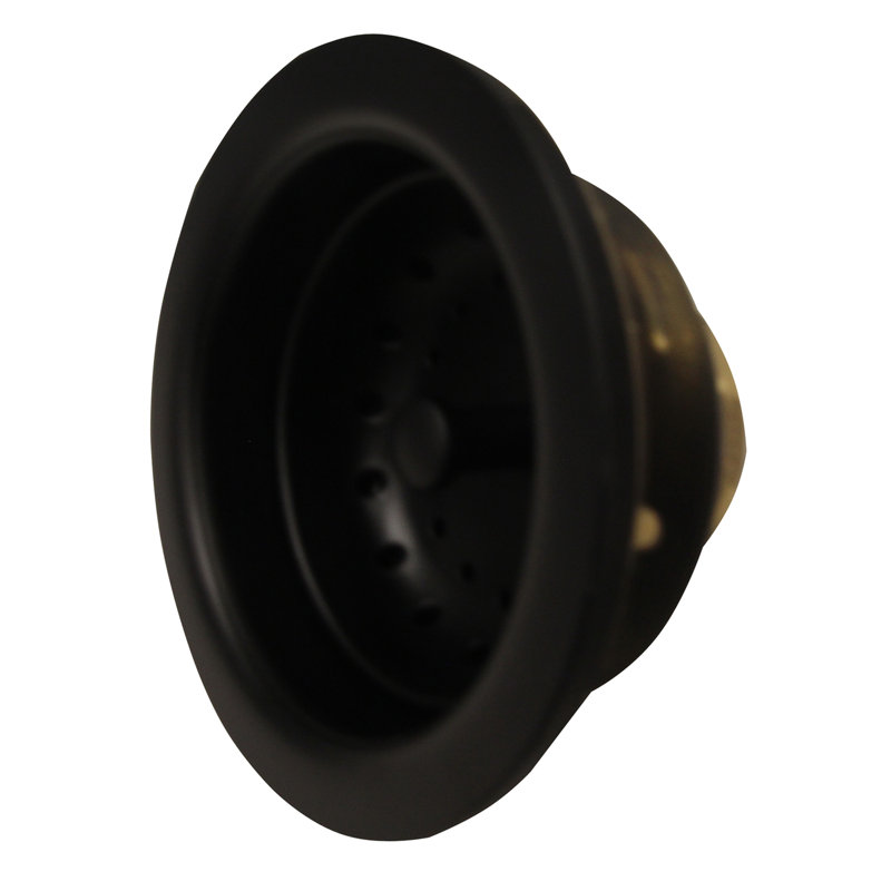 3.5'' W Basket Strainer, Matte Black