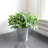 8'' Faux Herbs Plant in Metal Pot
