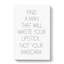 Find A Man - Wrapped Canvas Print-61881616